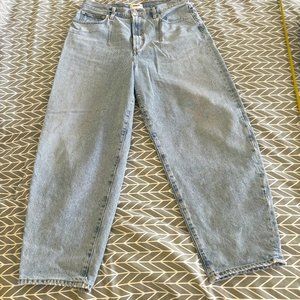 Agolde Cropped Balloon Jeans Sz 31